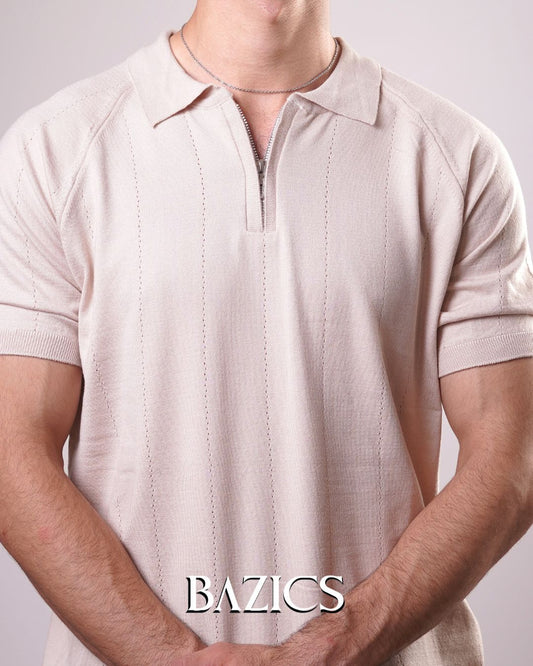 MODERN CLASSIC POLO - BEIGE