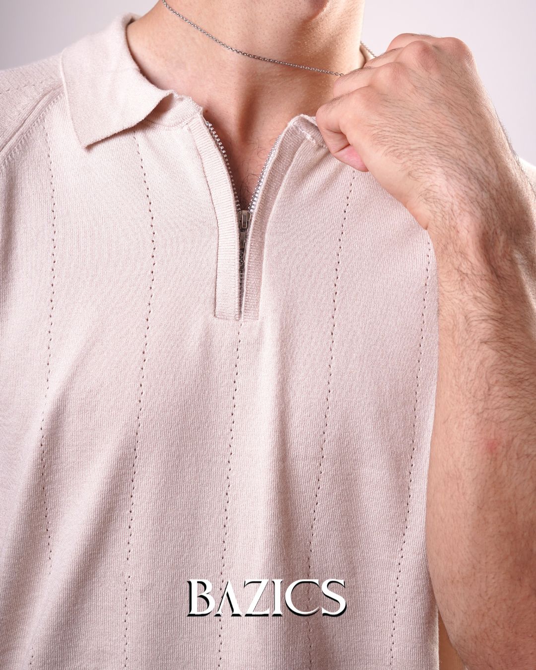 MODERN CLASSIC POLO - BEIGE