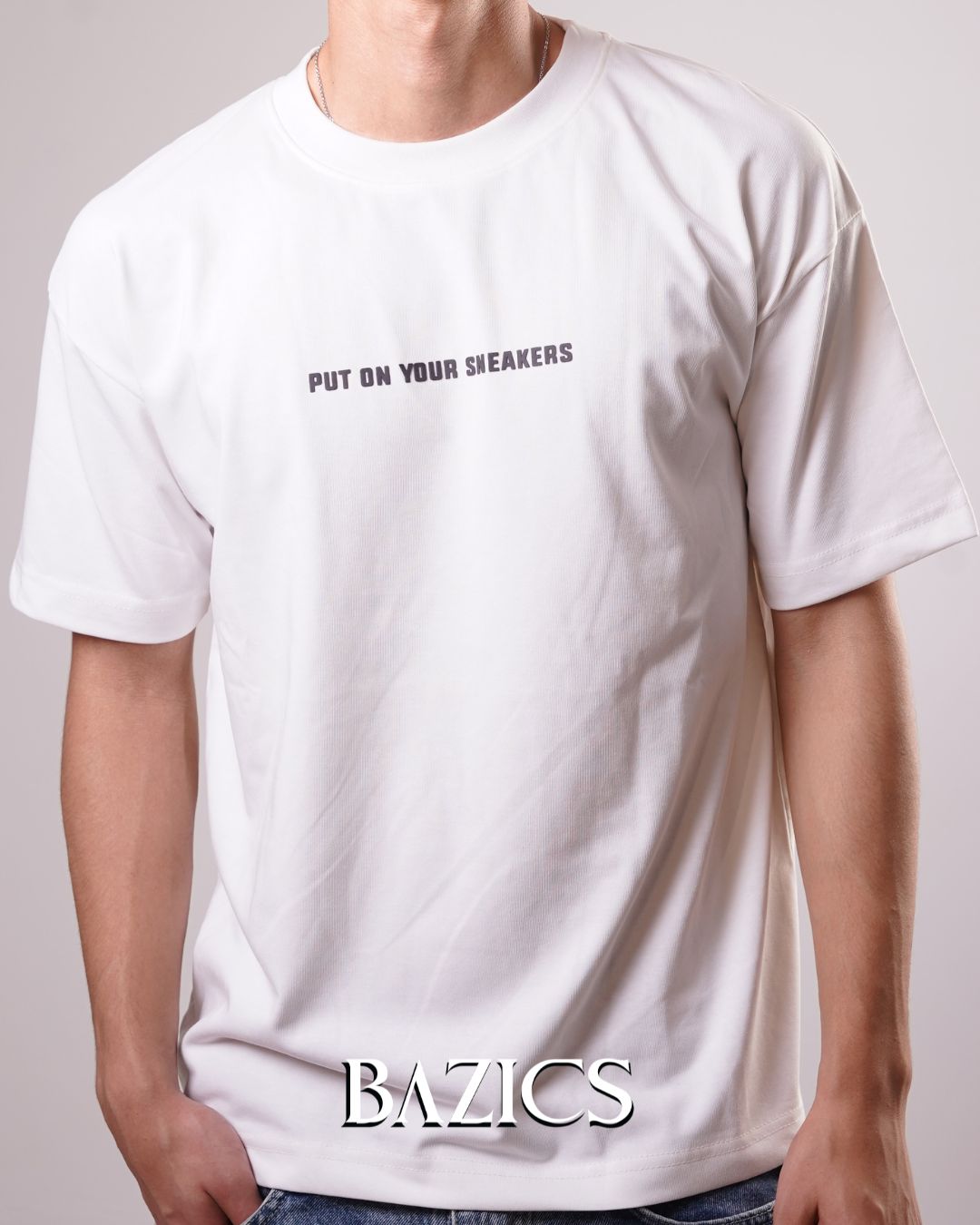 PUT ON YOUR SNEAKERS - WHITE